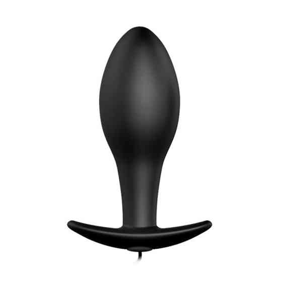 Анальна пробка - Pretty Love Special Anal Stimulation Vibrating Butt Plug Black Sex Aura Київ