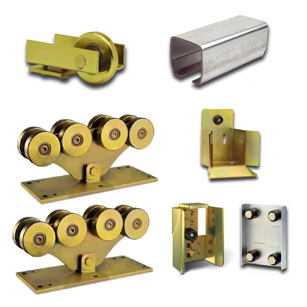 Комплект фурнітури для відкатних воріт вагою до 1200 кг і шириною проїзду до 16 м Rolling Center Magnum Київ - фото 1