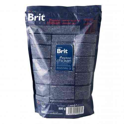 Сухой корм Brit Premium Cat by Nature Sterilised для стерилизованных кошек, с курицей, 800 г Киев
