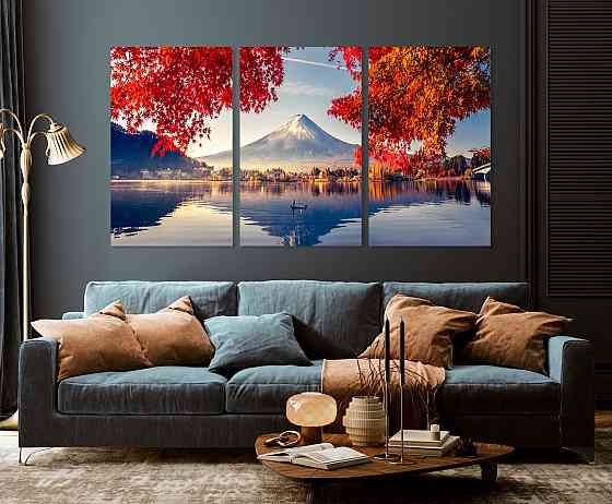 Модульная картина в гостиную / спальню   Природа гір    ART-207_3A Киев