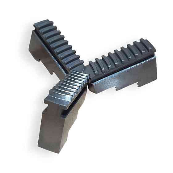 Кулачки под токарный патрон -Прямые 250мм Шаг 10 Ширина 27мм Харьков