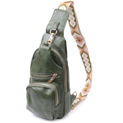 Сумка Vintage Из экокожи Зеленая (22755) Винница - изображение 1