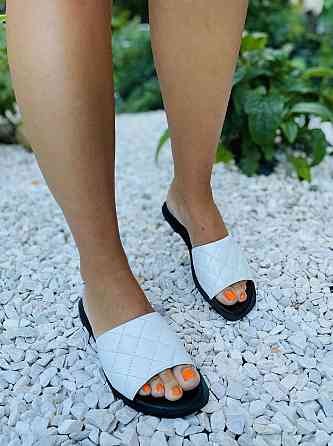 Ailinda Шльопанці жіночі Ailinda 7055B-08 білі (літо, шкіра натуральна) (4563) Коломыя