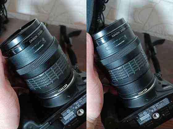 Дзеркальний фотоапарат Canon EOS 1000D + Об'єктив 18-55 Дзеркалка. Комплект. Б\У Харків