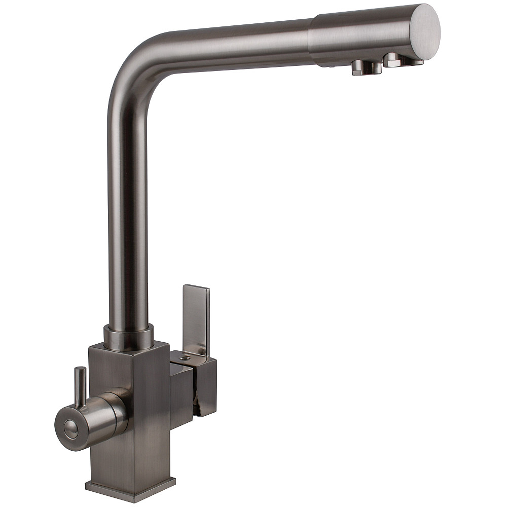 Змішувач для кухні під осмос Globus Lux LAZER GLLR-0100-8-STSTEEL Тернопіль - фото 1