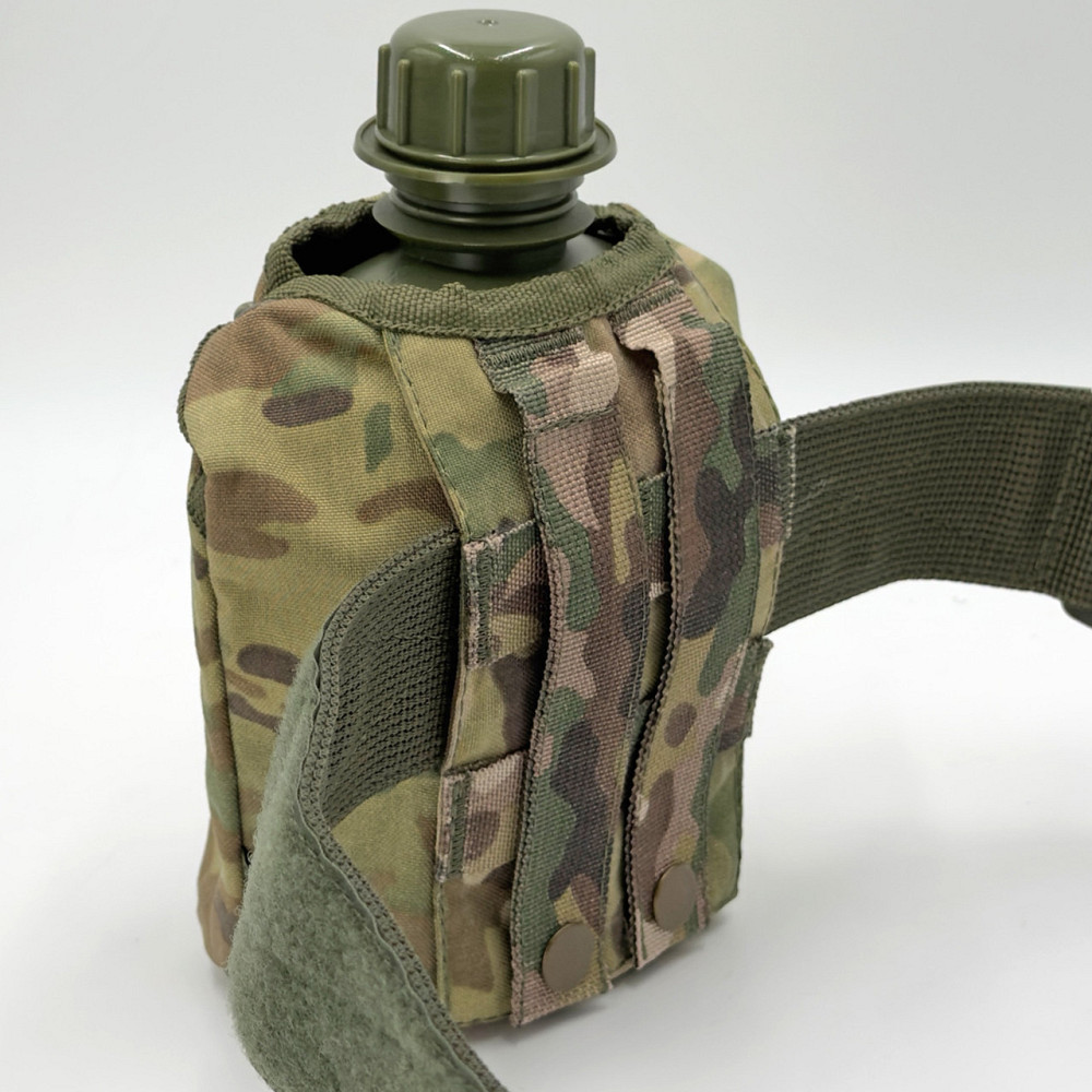 Фляга армійська 1л в чохлі Мультикам Cordura  (фляга тактична польова індивідуальна) Запорожье - изображение 3