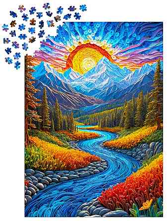 Пазл Схід сонця - Sunrise Landscape (Enjoy-2154) Киев