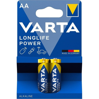 Батарейка Varta AA Longlife Power лужна * 2 (04906121412) Вінниця - фото 1