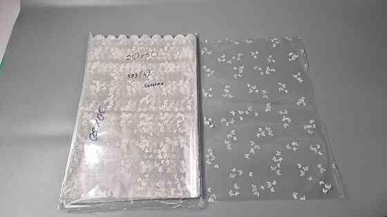 Пакет із малюнком для пакування подарунків (30*50) No393 (4) (ажурний) "Метелик" (100 шт.) Харків