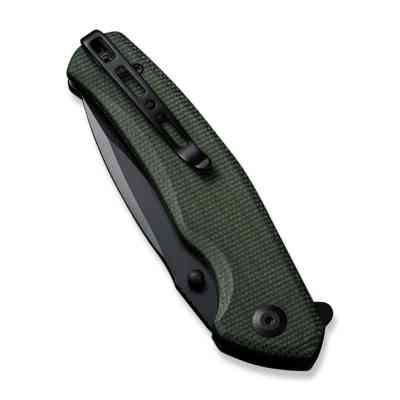 Нож Sencut Slashkin Black Blade Green Micarta (S20066-3) Винница