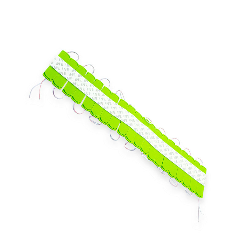 Модуль 12V Зеленый 6 SMD 2835 1, 2W 6D линза (20шт) светодиодный Мукачево - изображение 1