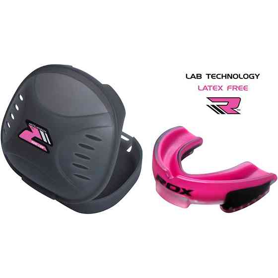 Капа боксерська RDX Gel 3D Elite Pink Кам'янське