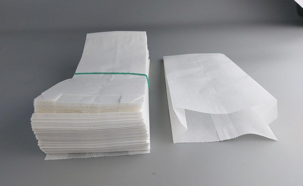 Жиростойкий бумажные пакеты саше 10/5*23 Белый (100 шт) Харьков - изображение 3