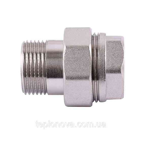 Сгон-американка прямий PROFESSIONAL 3/4" НІКЕЛЬ QP160 Чернівці