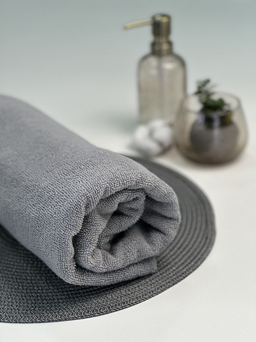 Рушник однотонний Ideal Textile 70х140 см 400 г/м2 (56860923) Чернівці - фото 10