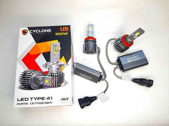 Світлодіодні лампи H11 Cyclone type41/LED/12V/50W/18000Lm/6000K Винница