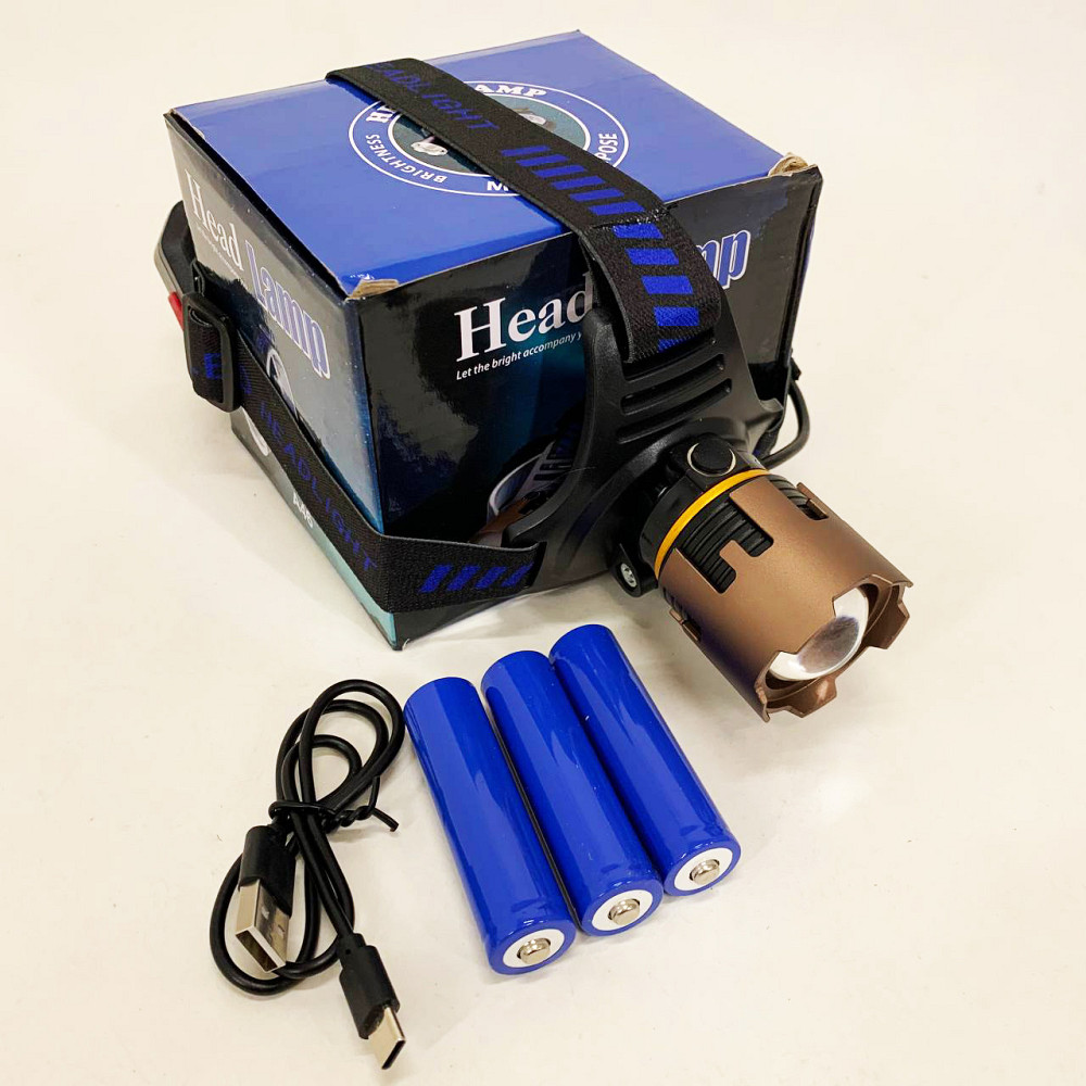 Ліхтар налобний A50-TG, Power Bank 3x18650 SM-80 Львів - фото 3