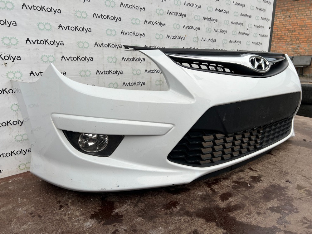 Бампер передній Hyundai i30 2007-2012 рестайлінг Ковель - изображение 3