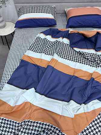 Ecotton Комплект постільної білизни Ecotton Євро 210х220 см синій (21215А) Коломыя