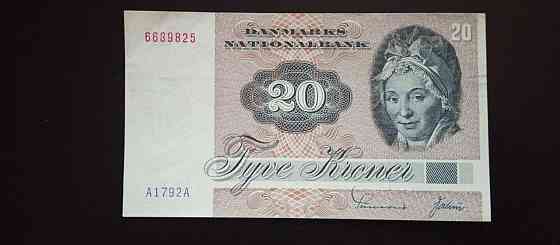 Denmark Дания - 20 Kroner 1972 Полтава