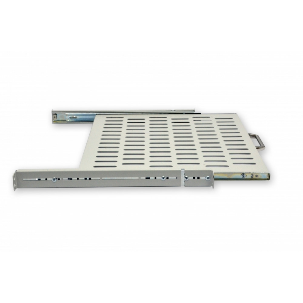 Полиця висувна 19" CMS UA-SHSL-400G 1U 400 мм, сіра Київ - фото 3