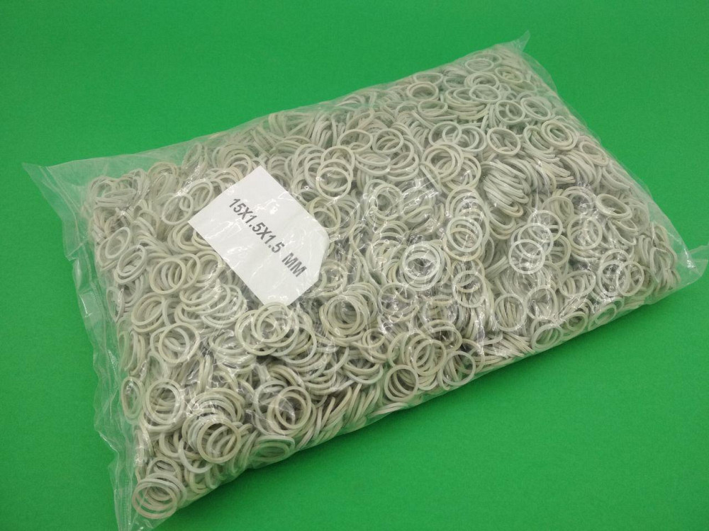 Гумки для грошей 15мм біла 1кг "Plast" Харків - фото 2