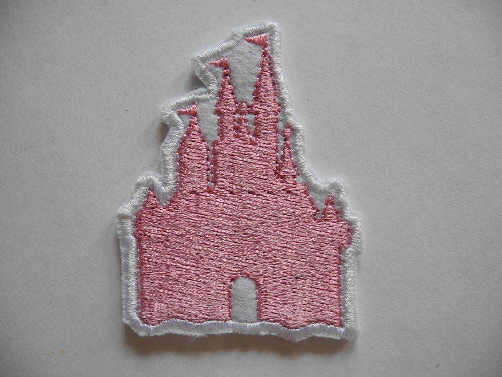 Нашивка Замок Walt Disney (розовый) Запорожье - изображение 1