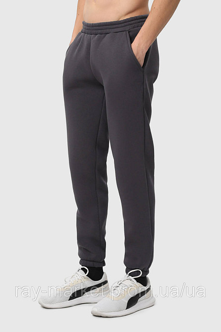 Штани чоловічі утеплені темно-сірі RAY BASIC U0901 (U0901M-Dark Grey) M Київ - фото 3