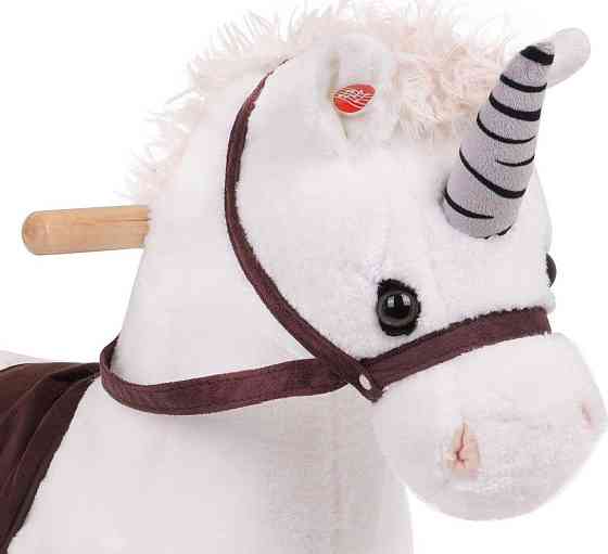 Коник-гойдалка Ramiz TM155 Єдиноріг, білий Київ