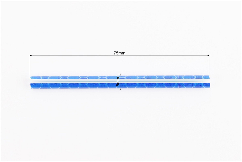 Світловідбивачі на спиці 5х75мм, 12шт к-кт, сині JY-1201 Киев - изображение 2