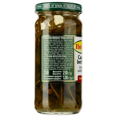 Овочева консервація Iberica Плоди каперсів 250 мл с/б (8436024290226) Вінниця - фото 2