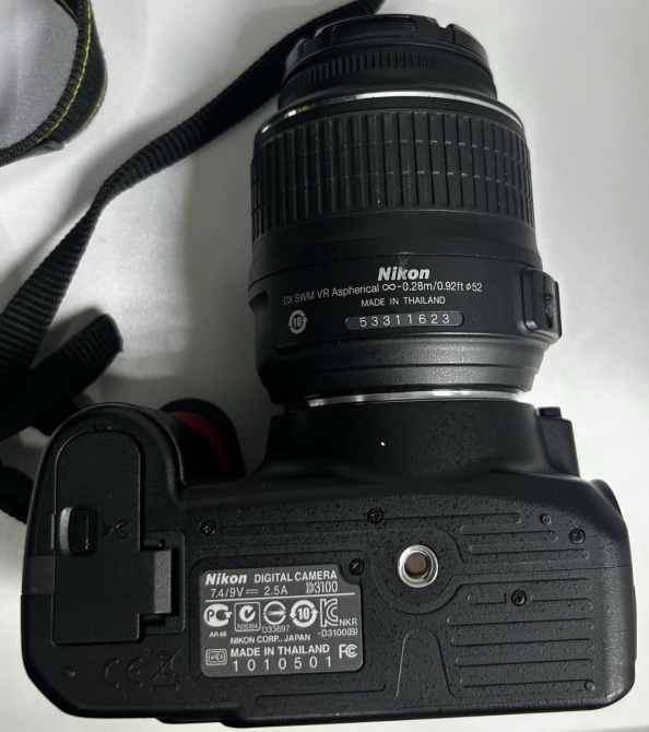 Фотоаппарат Зеркальный Nikon D3100 + Сумка+ SD. Киев - изображение 5