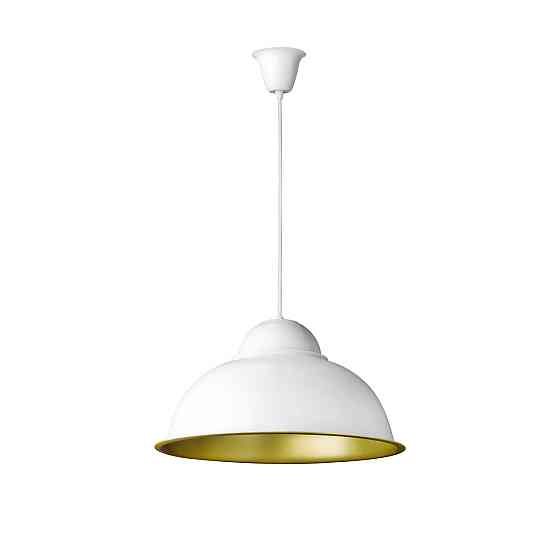 Підвісний світильник купол Dome СП 3614 WH+GD Київ