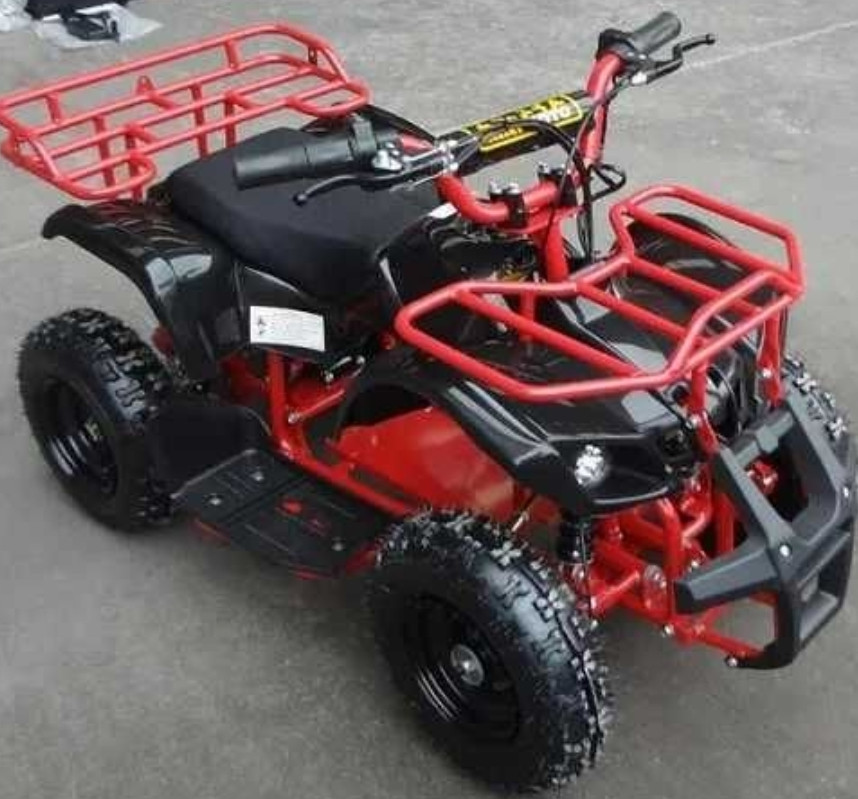 Квадроцикл электрический детский Crosser EATV 90505 (800Вт) - Красный. Харьков - изображение 2