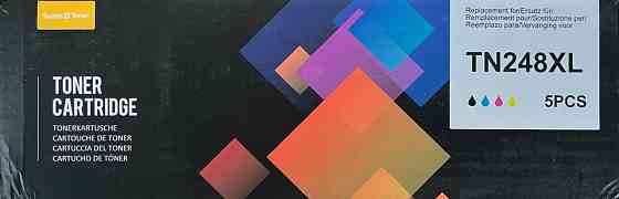 Комплект тонер-картриджів Swiss Tone 5шт. для Brother TN248XL TN248 TN-248VAL Днепр