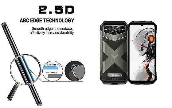 Захисне скло ArmorGlass для DOOGEE V Max, V Max Plus, V Max Pro – стійке до подряпин та ударів Київ