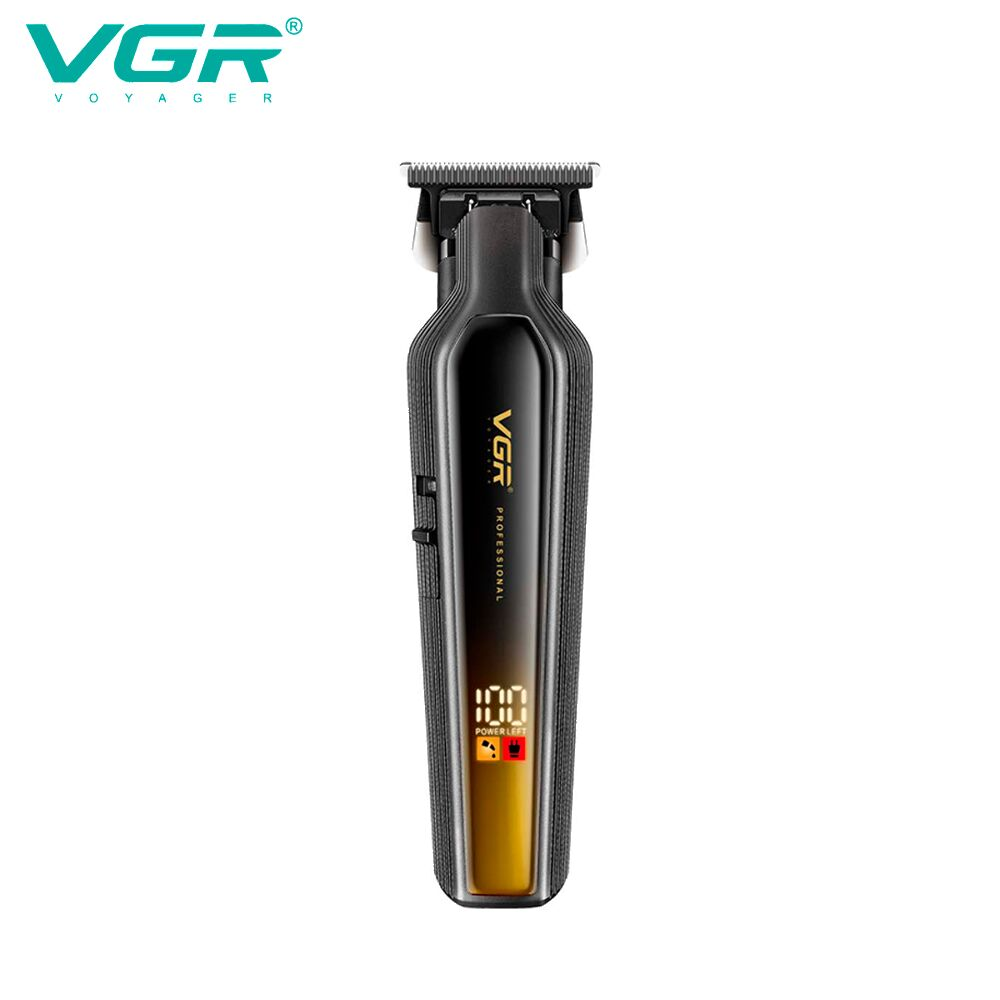 Машинка для стрижки VGR V-930: 7 Вт, 7000 об/хв, 2000 мА·год, до 360 хв, LED, 4 насадки, USB та метал Одеса - фото 7