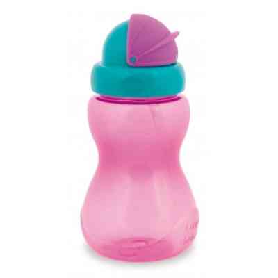 Поїльник-непроливайка Canpol babies з трубкою 270 мл Рожевий (56/109_pin) Вінниця
