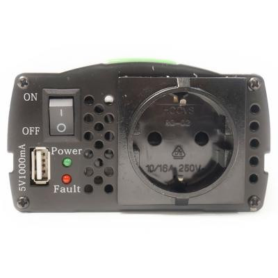 Автомобільний інвертор 24V/220V 300W, USB 5V 1A, HYM300-242 PowerPlant (KD00MS0002) Вінниця - фото 5