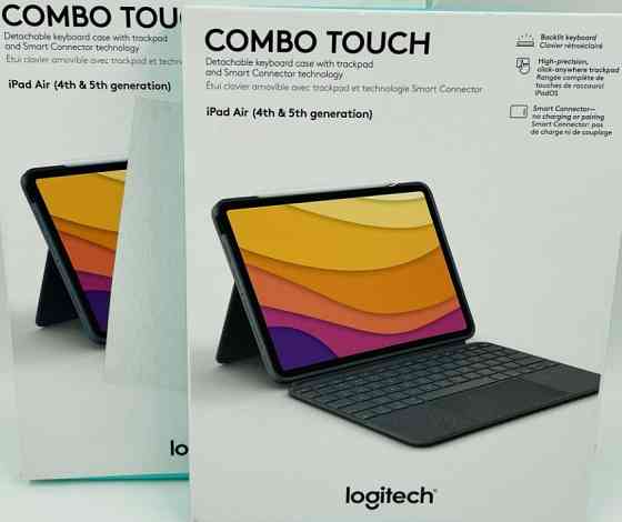 Logitech Combo Touch Keyboard для iPad Air 4 5 2020 2022 клавіатура Київ