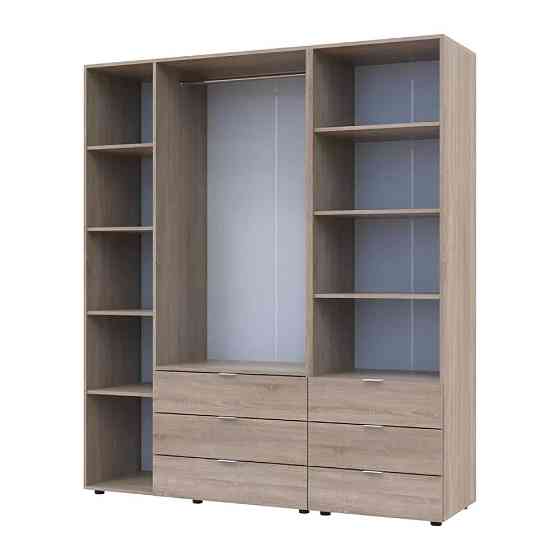 Шафа для одягу Doros Гелар Дуб сонома 3ДСП з пеналом 176.2х49.5х203.4 (DRS-011921) Львів