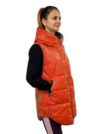 Женская удлиненная безрукавка,Женский демисезонный жилет Киев