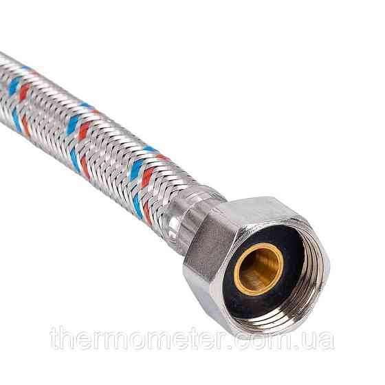 Шланг подводка 1/2" М10×35мм 80см AQUATICA 9790668 (XA-5408) Київ