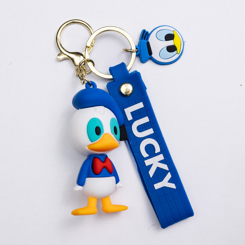 Брелок Дональд Дак для ключів та рюкзака, синій Київ - фото 1