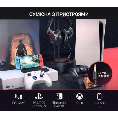 Навушники Fifine H3 RGB Black (H3) Вінниця - фото 2