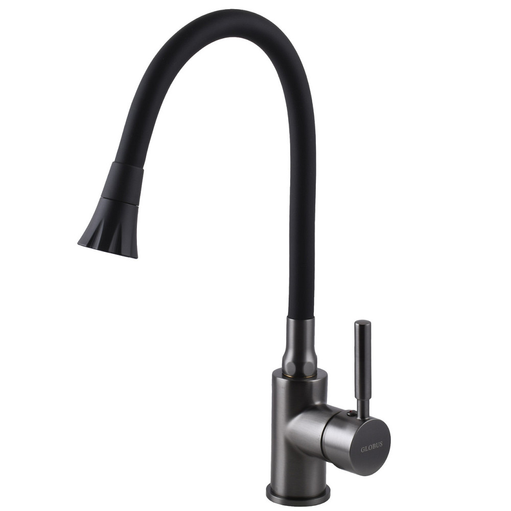 Смеситель для кухни Globus Lux Lazer GLLR-0203SA-GP-B01 (000027553) Киев - изображение 1