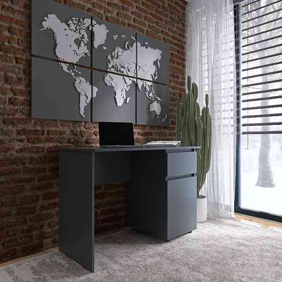 Компьютерный стол Эверест СЛ-1 Лайт 110х55х77 см Графит (DTM-4909) Львов