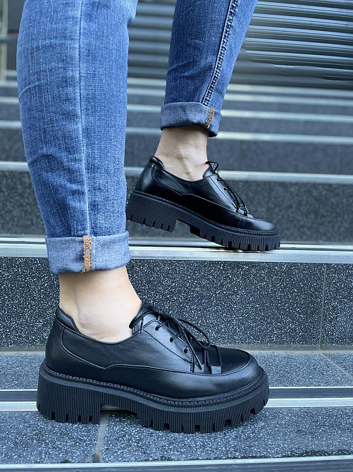 Olli Туфлі жіночі OLLI чорні натуральна шкіра 34 (4772) Коломыя - изображение 1