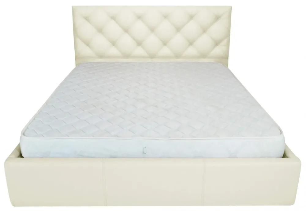 Ліжко Двоспальне Bristol Comfort 180 х 200 см Fly 2200 A1 З підйомним механізмом та нішою для білизни Білий Київ - фото 2