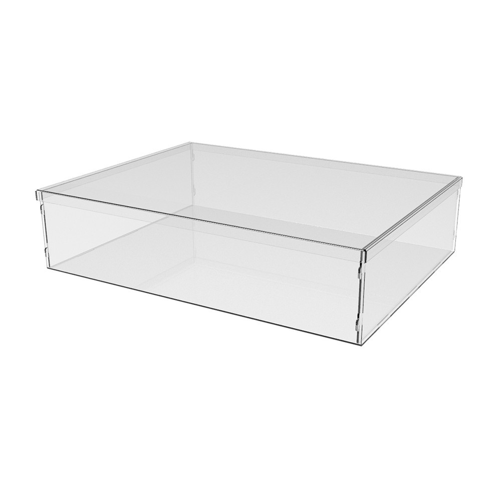Коробка акрилова EKOSTAR 400х300х95 з кришкою Київ - фото 1